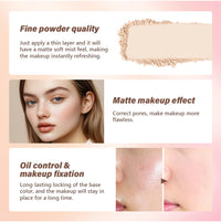 Oil-Control Matte Setting Powder for Flawless Makeup