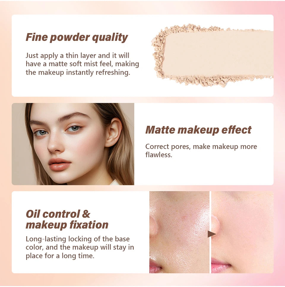 Matte Oil-Control Loose Setting Powder - 8