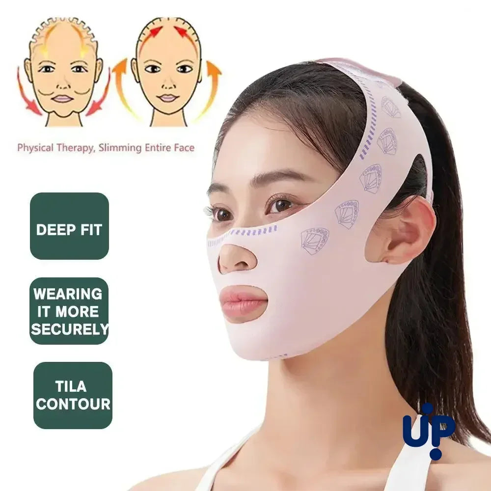 V-Line Face Lifting and Slimming Compression Mask - 3
