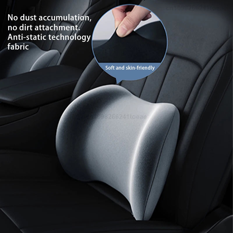 Ergonomic Memory Foam Lumbar Support Pillow for Back Pain - 10