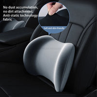 Ergonomic Memory Foam Lumbar Support Pillow for Back Pain