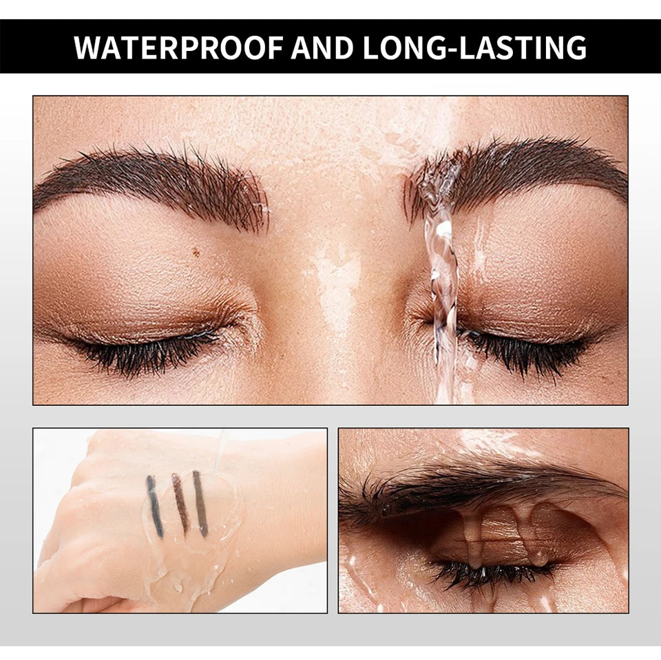 Waterproof 2-in-1 Triangle Tip Eyebrow Pencil - 13