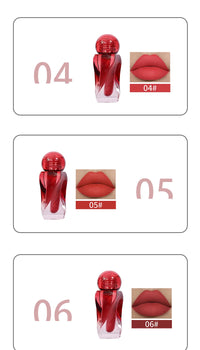 Velvet Matte Mousse Lip Glaze for Long-Lasting Hydration