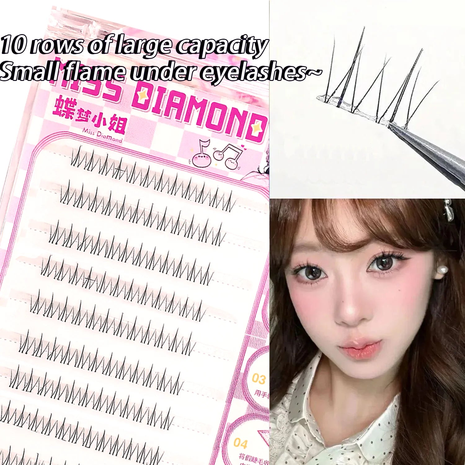 DIY Natural Lower Cluster Eyelashes for Beginners - 6
