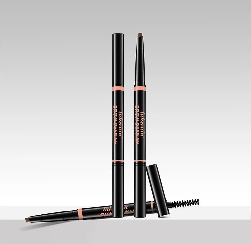 Waterproof 2-in-1 Triangle Tip Eyebrow Pencil - 20