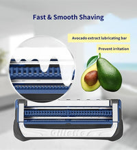 Anti-Irritation Sensitive Skin Shaving Razor Set