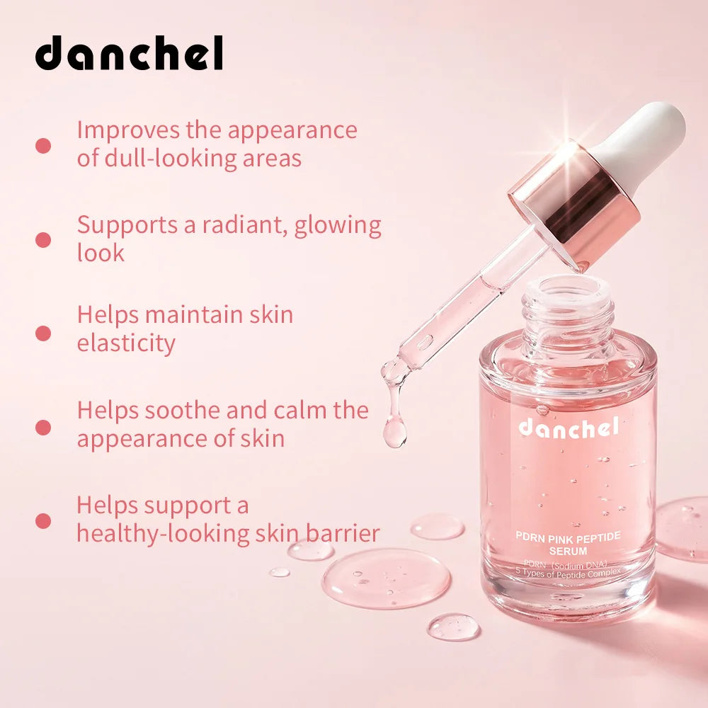 PDRN Pink Peptide Hydrating Glow Serum for All Skin Types - 3