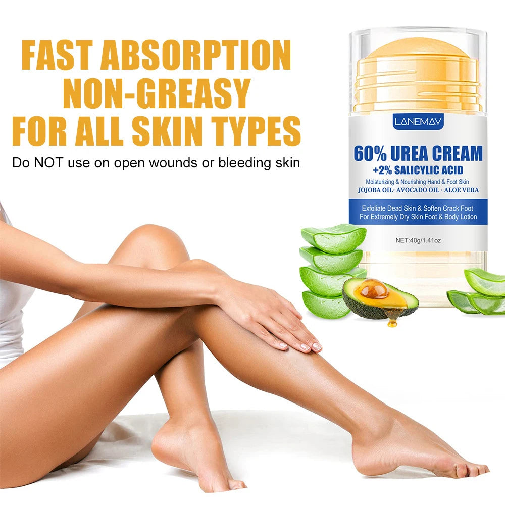 60% Urea Moisturizing Cream for Cracked Feet and Dry Skin - 2
