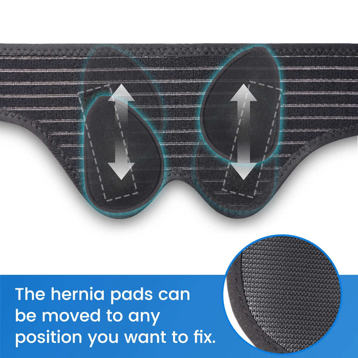 Adjustable Hernia Support Belt for Inguinal and Groin Pain Relief - 4