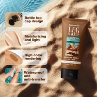 Waterproof Leg Makeup Foundation for Flawless Skin