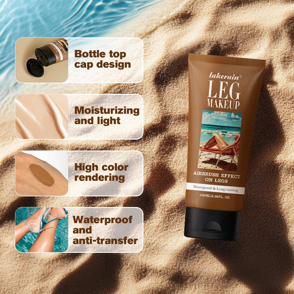 Waterproof Leg Foundation for Flawless Skin Coverage - 3