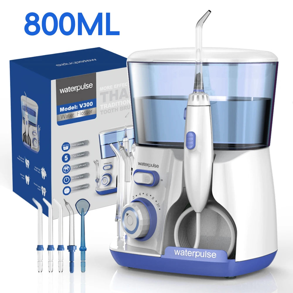 Electric Dental Water Flosser with 800ML Tank