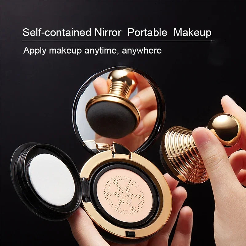 Mushroom Head Air Cushion Foundation for Flawless Coverage - 2