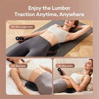 Electric Lumbar Traction Massage Device for Back Pain Relief