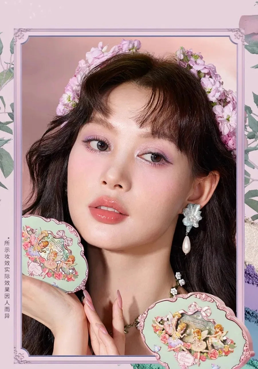 5-Color Mermaid Eyeshadow Palette for Long-Lasting Shimmer - 30
