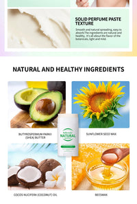 Long-Lasting Natural Solid Deodorant Stick for Fresh Underarms