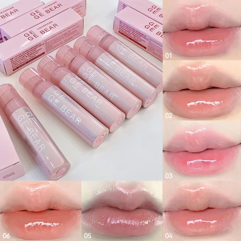 Hydrating Water Gel Lip Gloss for Crystal Clear Shine - 1