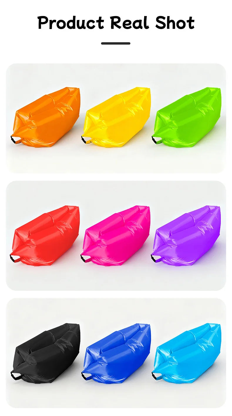 Portable Inflatable Air Sofa for Camping and Beach - 16