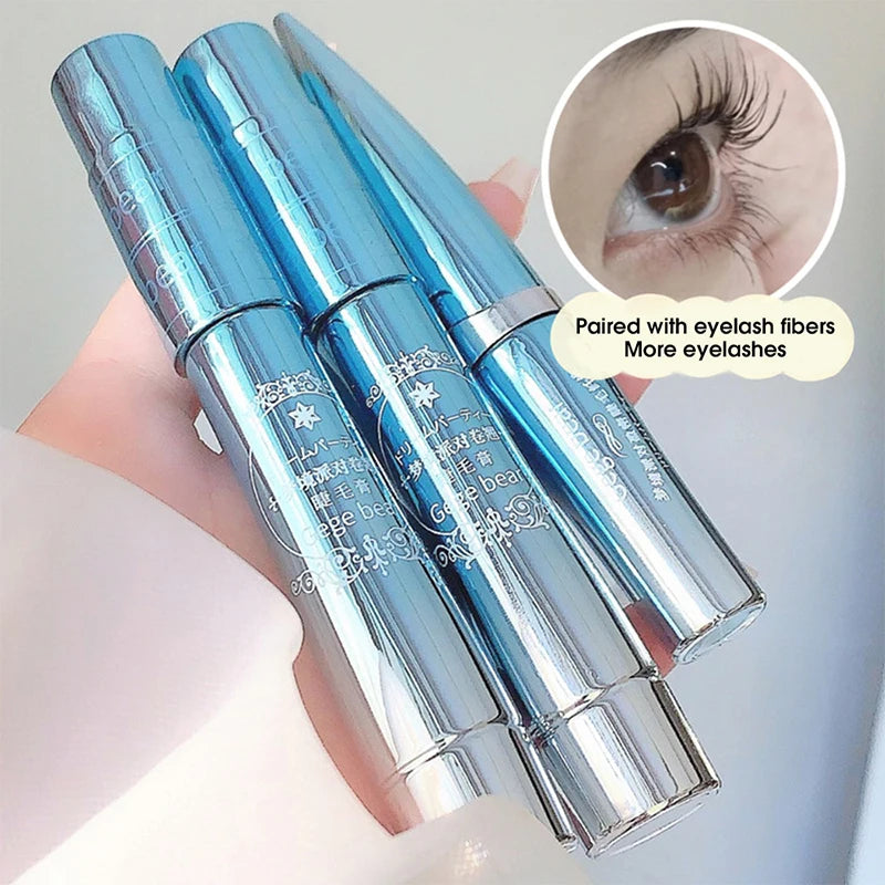 Waterproof Lengthening and Curling Fiber Mascara Set - 5