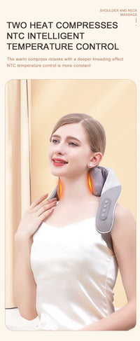 Wireless 6D Neck and Shoulder Deep Tissue Massager