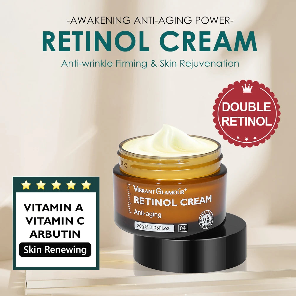 Anti-Aging Retinol Face Cream for Fine Lines and Firming - 2
