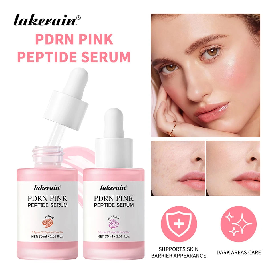 Salmon PDRN Pink Peptide Facial Serum for Glass Skin Glow - 7