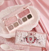 All-in-One Face Makeup Palette for Eyes, Blush, and Contour