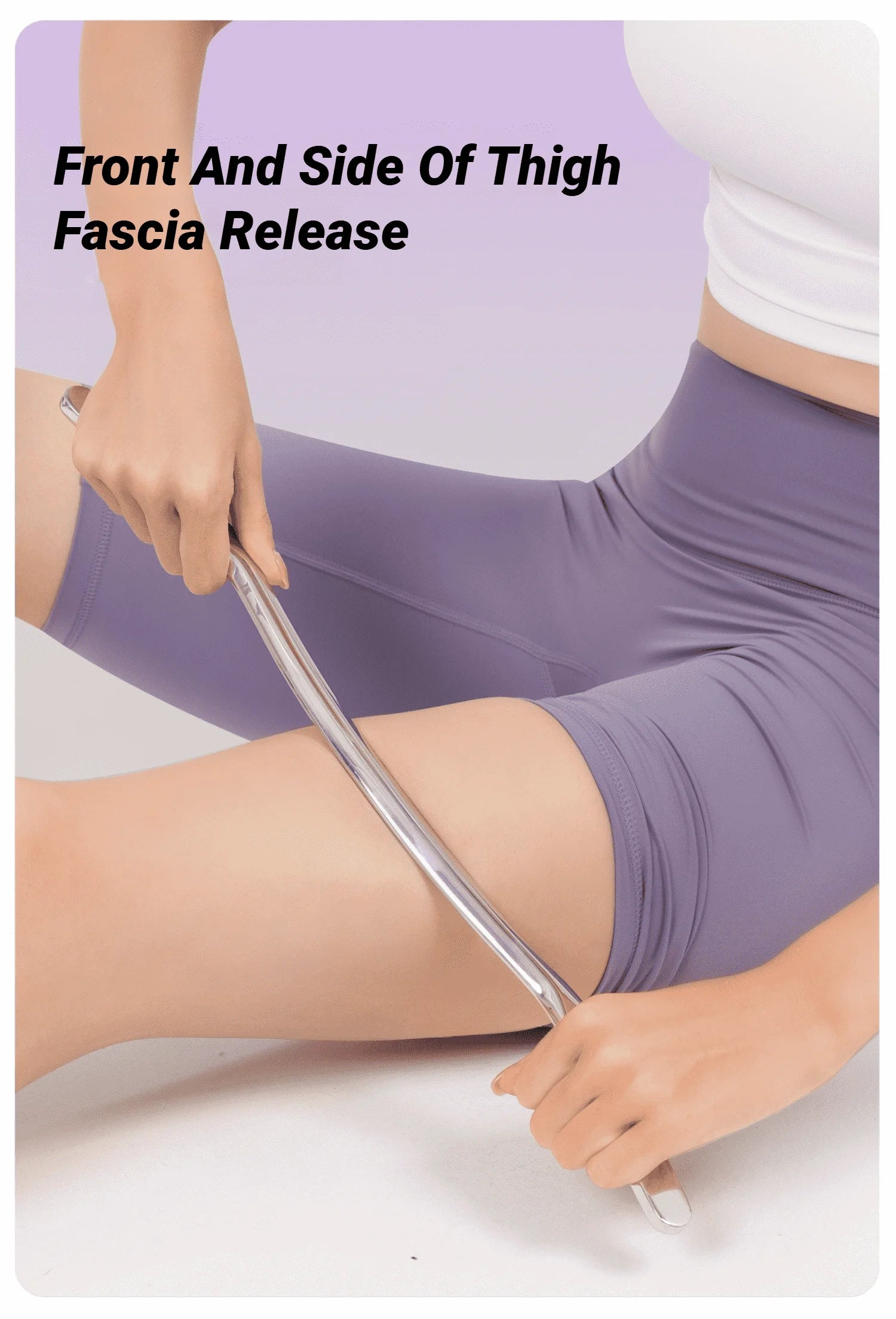 Stainless Steel Muscle Release Fascia Massage Tool - 14