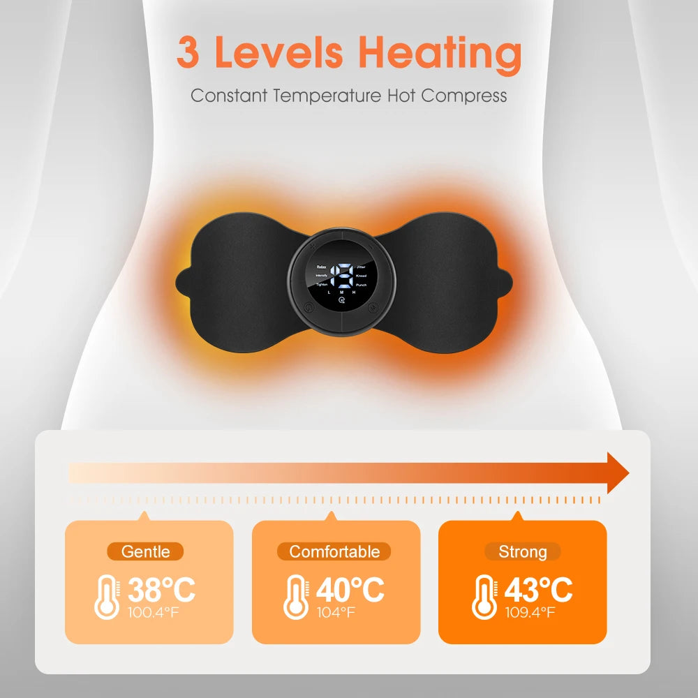 Wireless EMS Heating Pulse Massager for Neck and Back Pain - 3