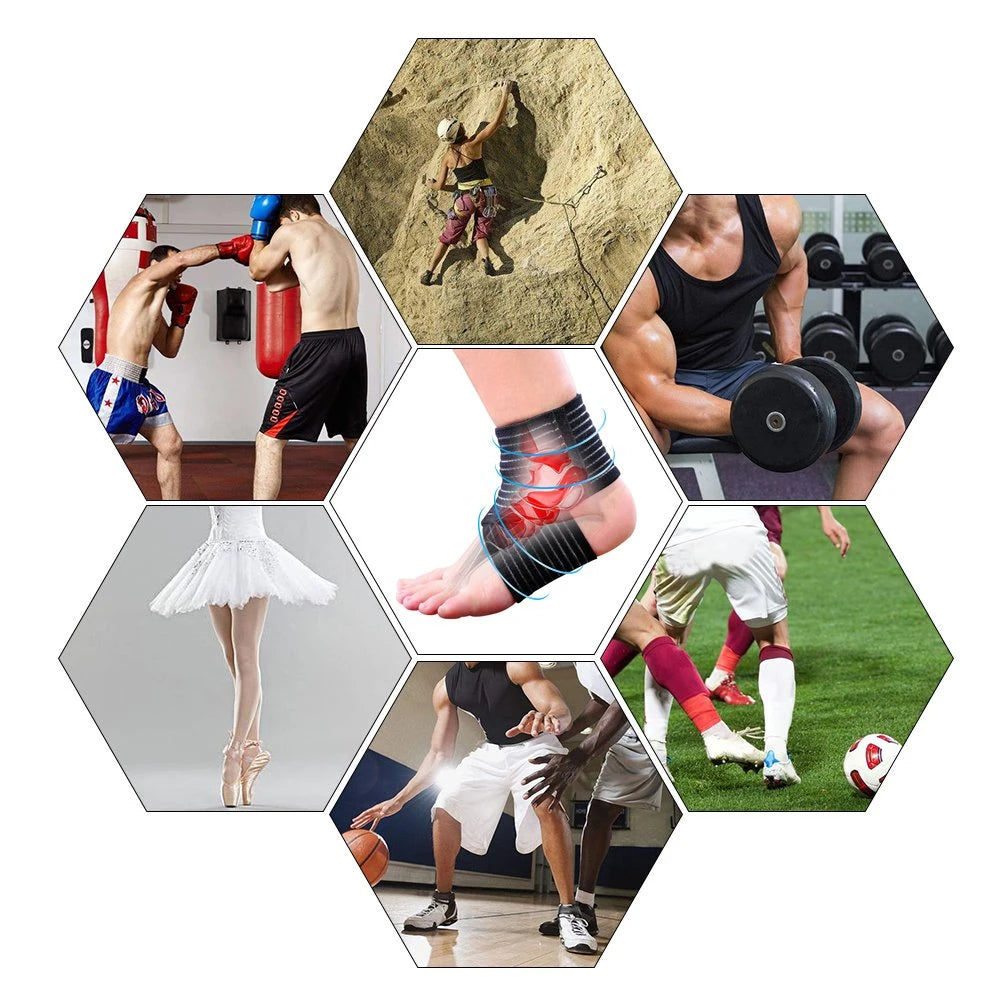 Adjustable Elastic Compression Support Wrap for Joints and Muscles - 27