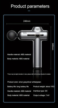 Professional Deep Tissue Percussion Muscle Massage Gun