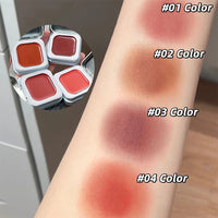 Matte Cream Cheek Blusher Palette for Natural Glow