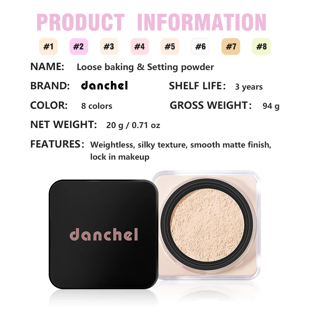 Matte Loose Baking and Setting Powder - 16