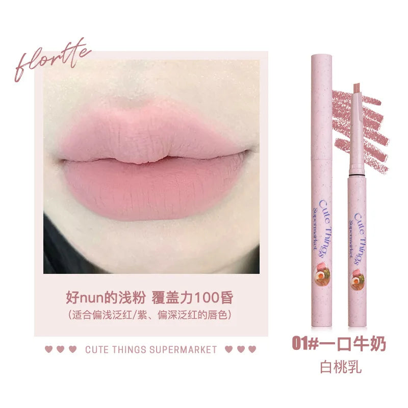 Matte Long-Lasting Mechanical Lip Liner Pencil - 23