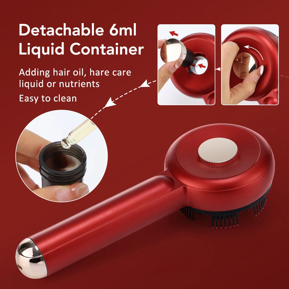 Electric Scalp Massage Comb for Hair Growth & Relaxation - 30