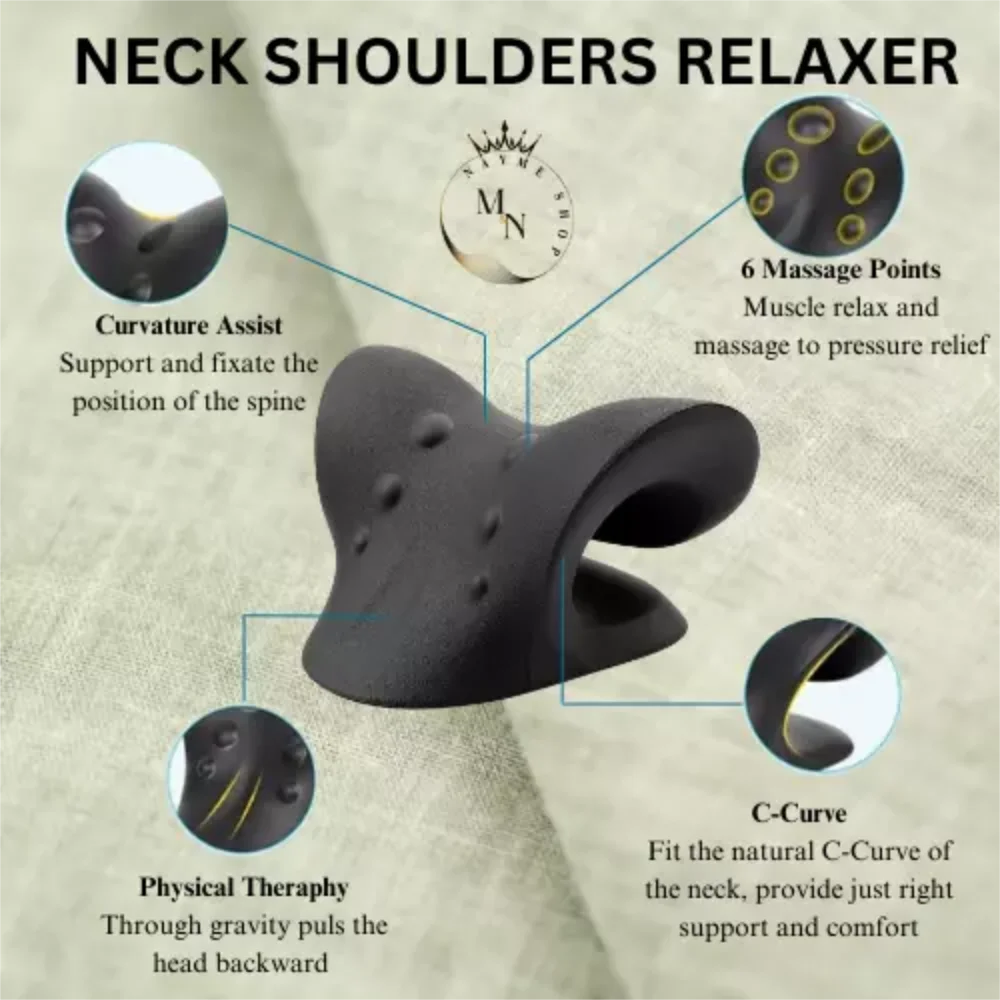 Cervical Neck Traction Pillow for Pain Relief - 7