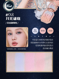 Gradient Mermaid Cheek Blush with Matte Finish