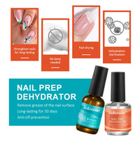Professional Nail Prep Dehydrator and Primer Set