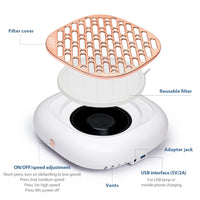 130W High-Power Brushless Nail Dust Collector