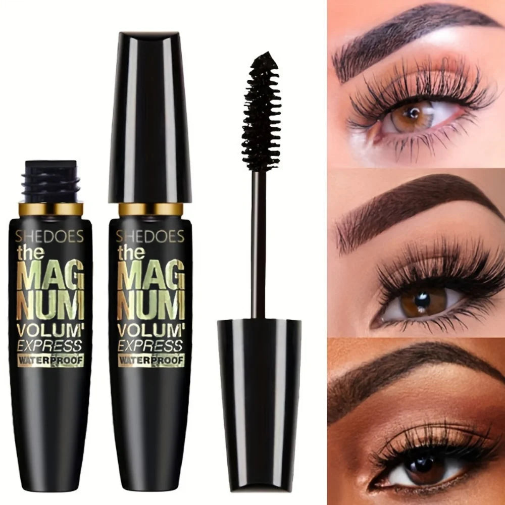 5D Waterproof Silk Fiber Lengthening Mascara - 2