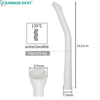 Autoclavable Dental Suction Tips - 10 Piece Set