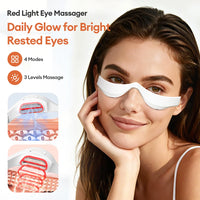 Rejuvenating Red Light Eye Massager for Dark Circles and Puffiness