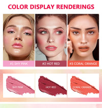 Creamy Multi-Use Tinted Blush Stick for Lips and Cheeks