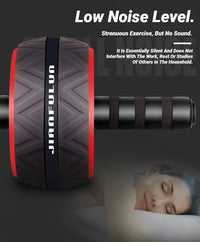 Silent Abdominal Core Workout Roller Wheel