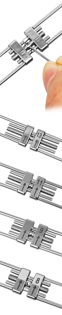 Orthodontic Rapid Palatal Expansion Screw for Dental Arch Correction