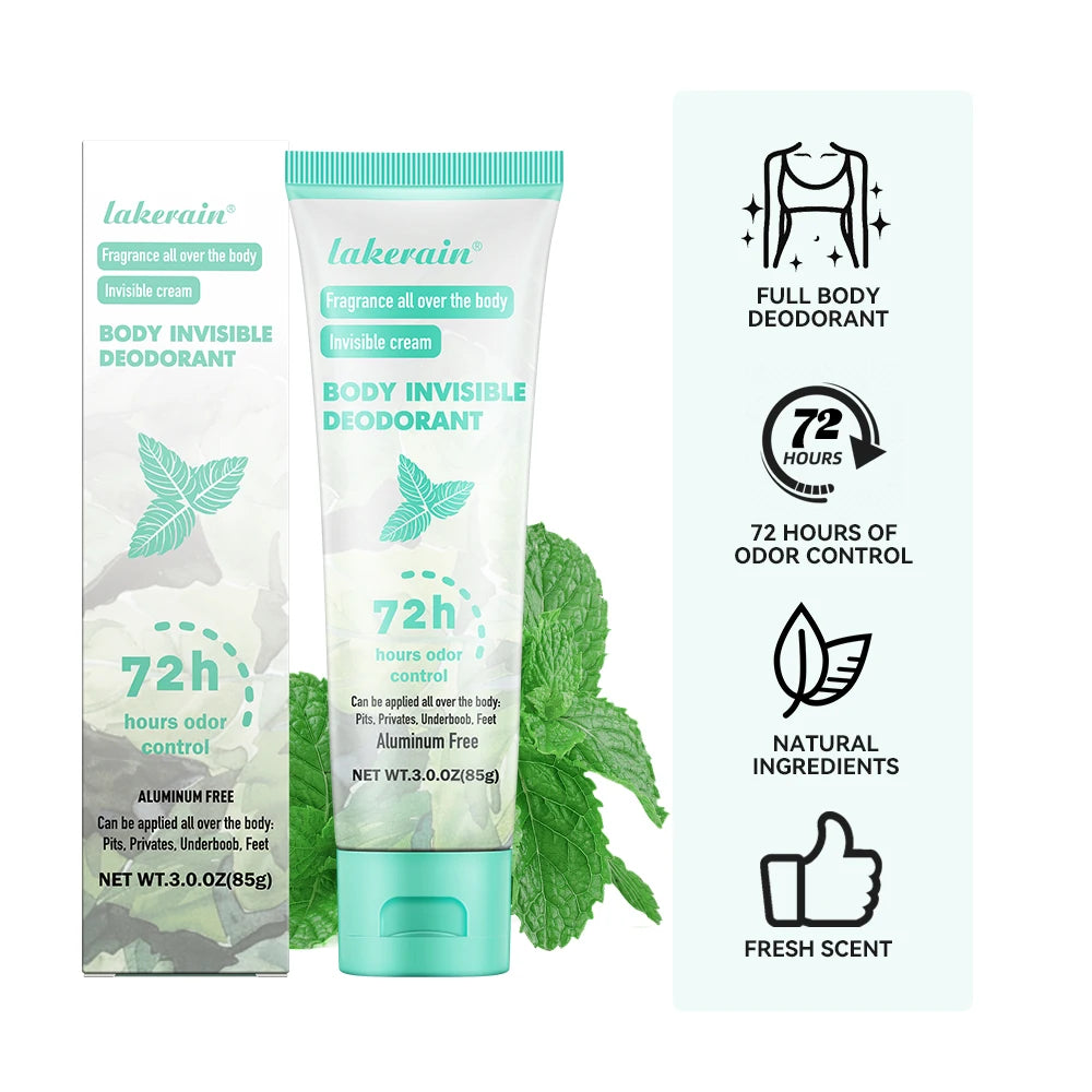 All-Day Invisible Full Body Deodorant Cream - 3