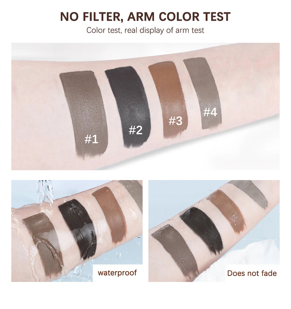 Waterproof Long-Lasting Eyebrow Tint Gel Set - 11