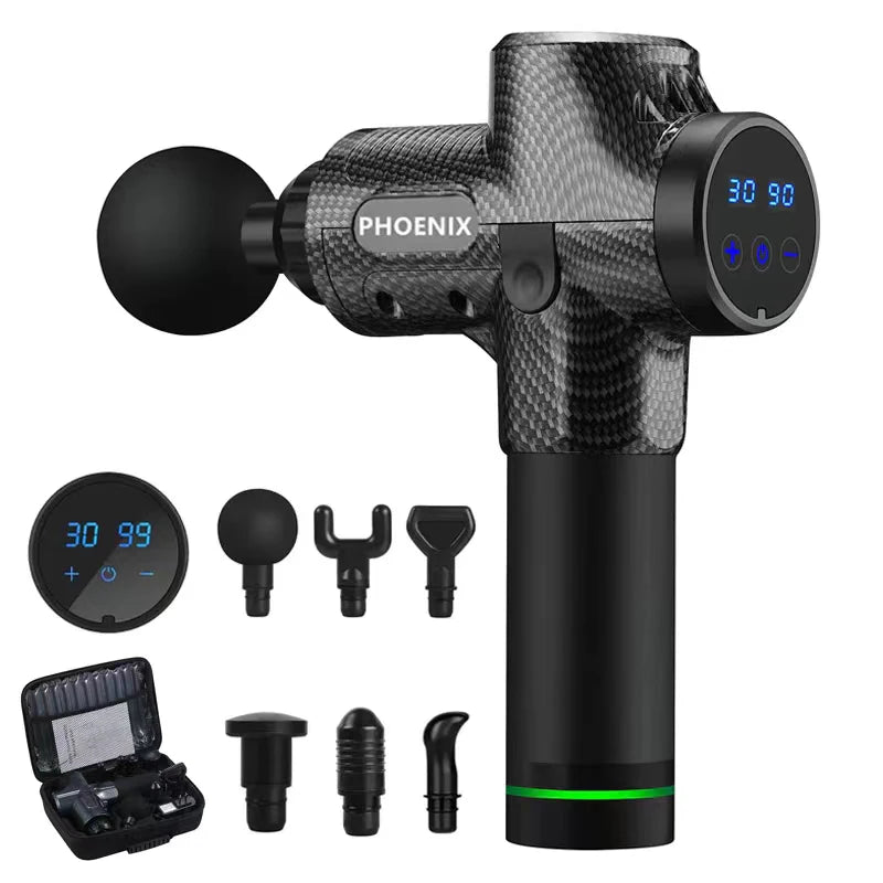 Professional Deep Tissue Percussive Massage Gun for Muscle Recovery