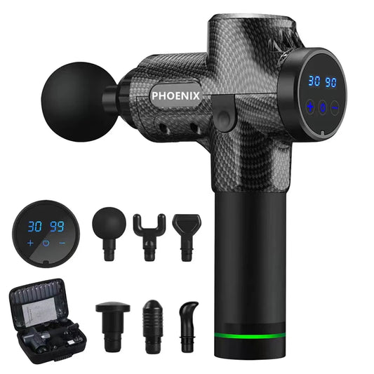 Professional Deep Tissue Percussive Massage Gun for Muscle Recovery