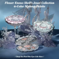 6-Color Shell Themed Eyeshadow Palette